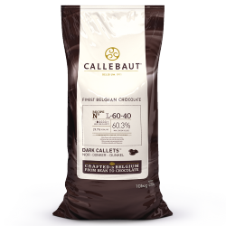 Dark Chocolate Couverture Callets - 60.6% Cacao