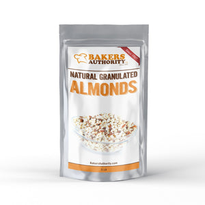 Granulated Almonds - Natural With Skin