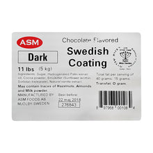 Dark Chocolate Flavored Swedish Coating
