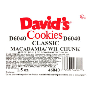 Classic Macadamia Cookie Dough