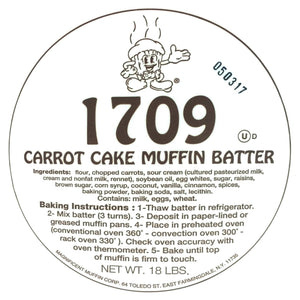 Carrot Cake Muffin Batter