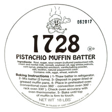 Pistachio Muffin Batter