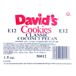 Classic Coconut Pecan Cookie Dough
