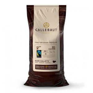 Fairtrade Dark Chocolate Couverture Callets - 54.5% Cacao